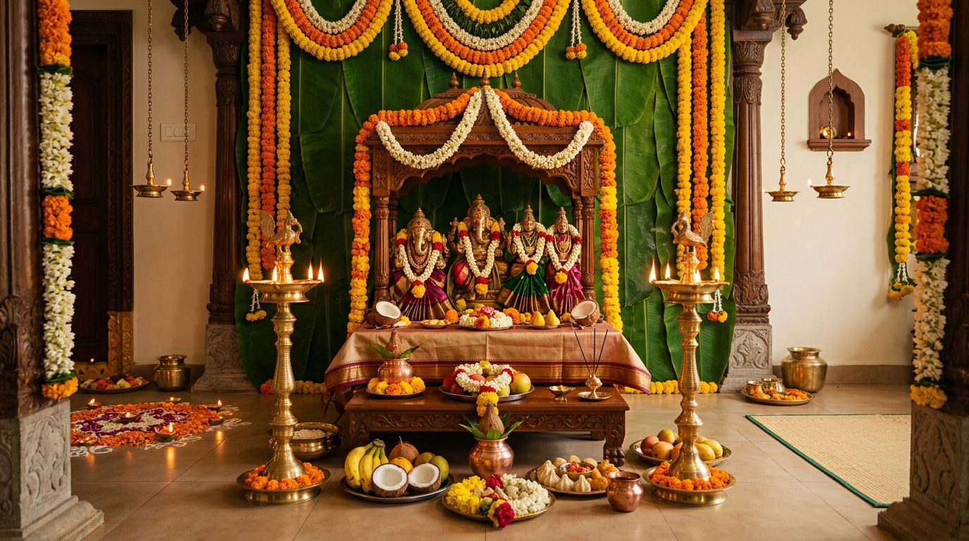 Krishna Janmashtami 2026: Altar & Jhoola Decoration Ideas in Chennai