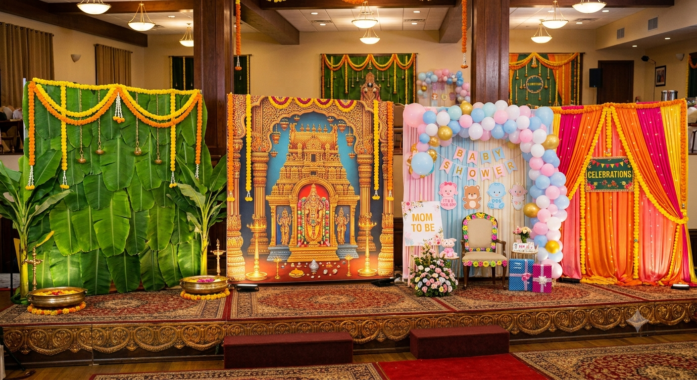 Decorative Backdrop Screen
