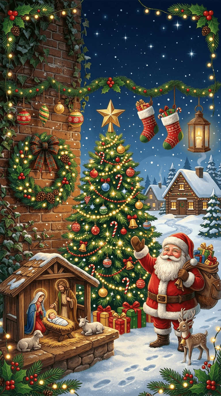 Festive Christmas Decoration Collection