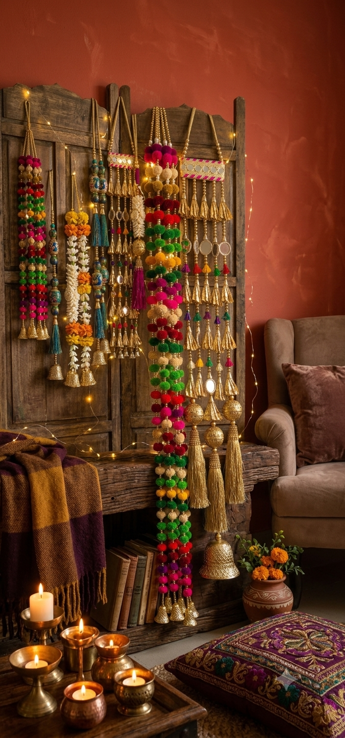Festive Hanging Floral Ladi